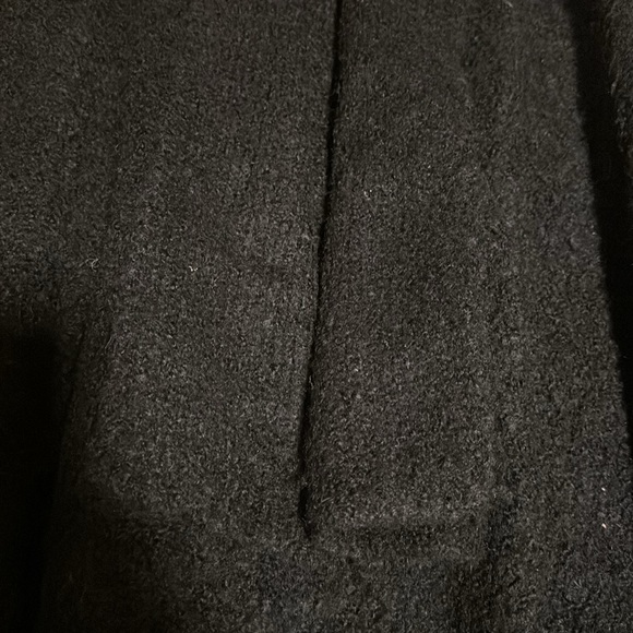 Joie cardigan sweater asymmetric pockets shawl collar large black L $335 - Picture 3 of 8